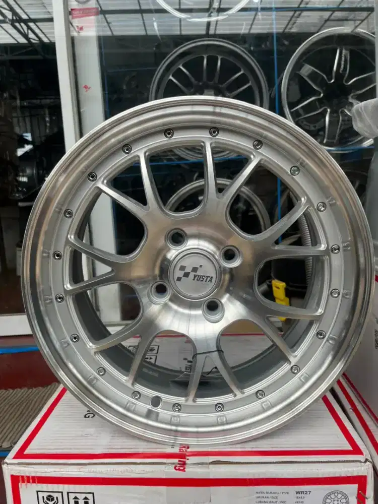 Ssr ms3 by yusta Ring 15 lebar 6,5 pcd 4x100 ET 40 brio calya sigra