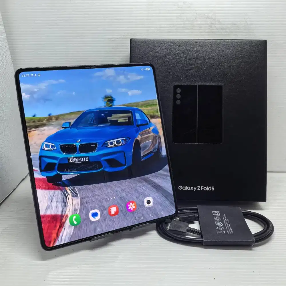 HOT SALE!! SAMSUNG GALAXY Z FOLD 5 5G 12/256 BLACK EX SEIN NO MINUS LE