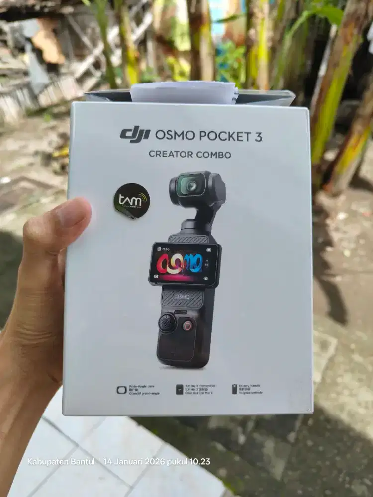 Dji Osmo Pocket 3 Creator Combo segel