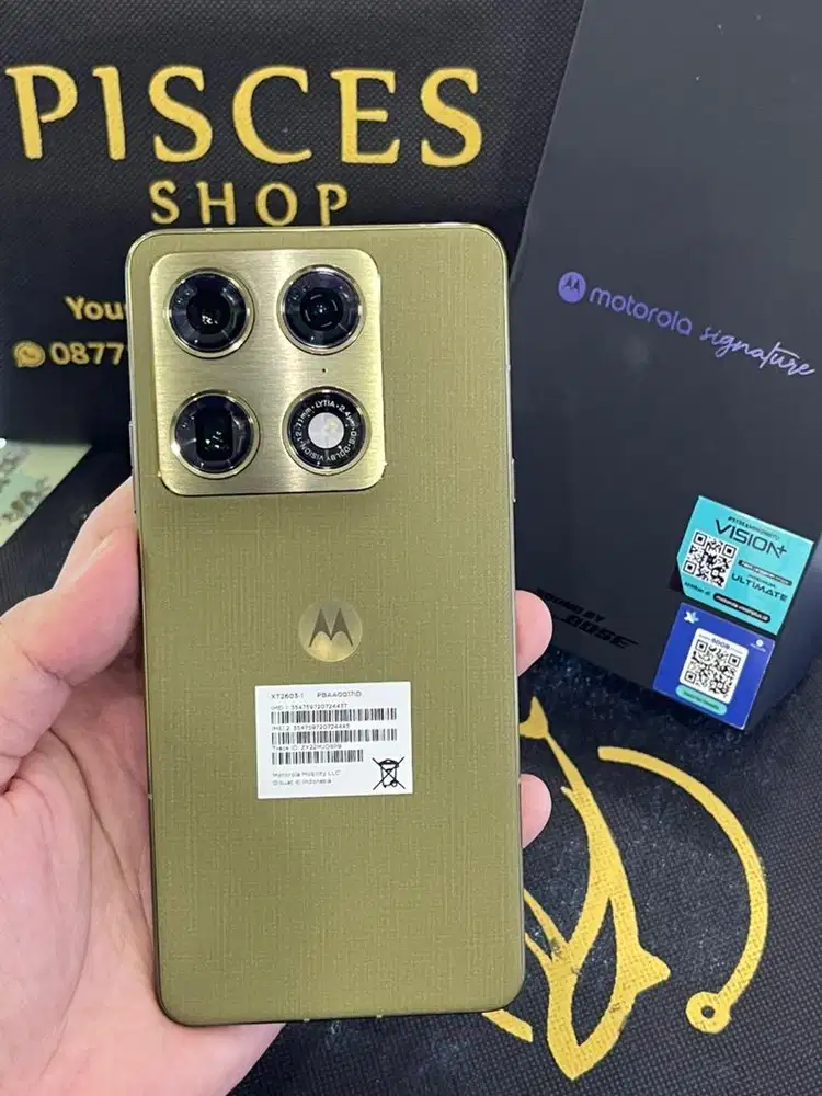 MOTOROLA SIGNATURE 5G RAM 12/256 RESMI ISTIMEWA
