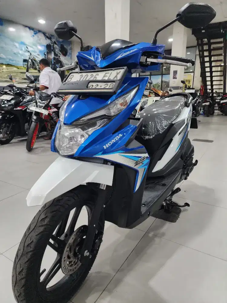 BEAT ECO 2018 BIRU PUTIH