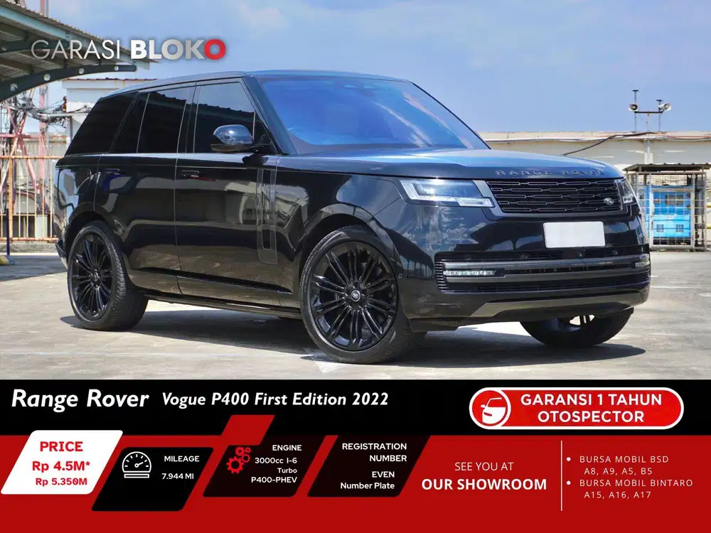 Odo 7rb WarrON - Land Rover Vogue P400 First Edition ATPM 2022 / 2023