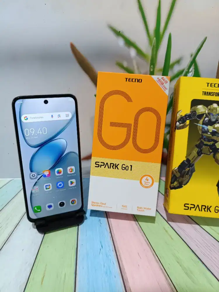 Tecno spark go 1 ram 3/64 GB (MULUS)
