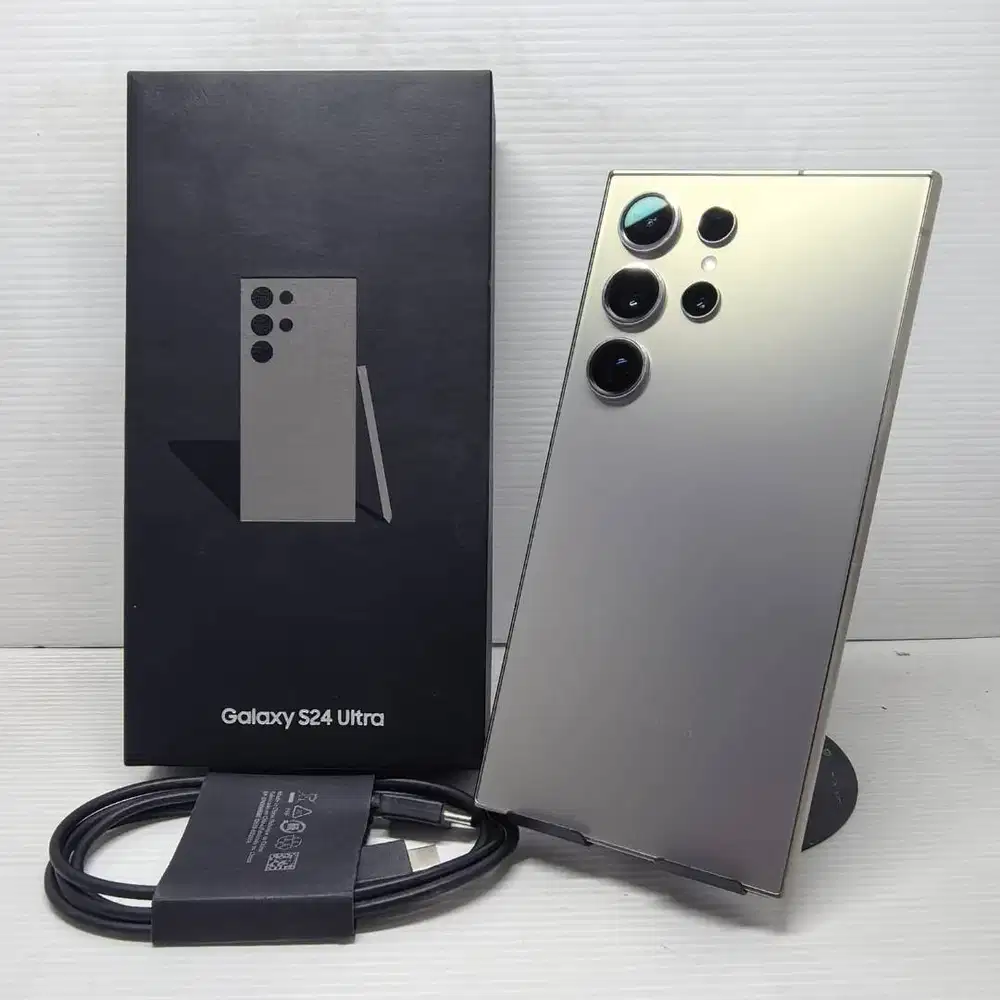 NO MINUS! SAMSUNG GALAXY S24 ULTRA 5G  12/512 Titanium Gray EX SEIN LE