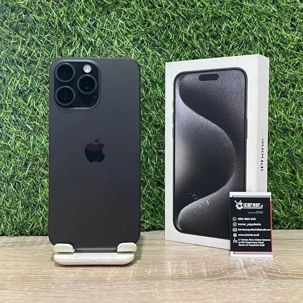 iPhone 15 Pro Max - 256Gb - Black Titanium - Hp Apple