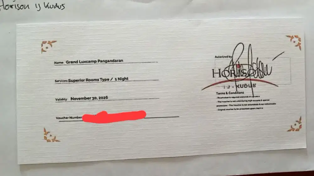 Voucher Hotel Horison Kudus
