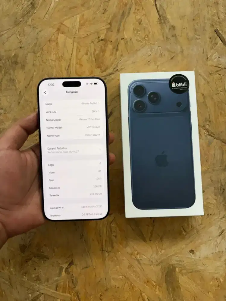 Iphone 17 Pro Max 256gb iBox