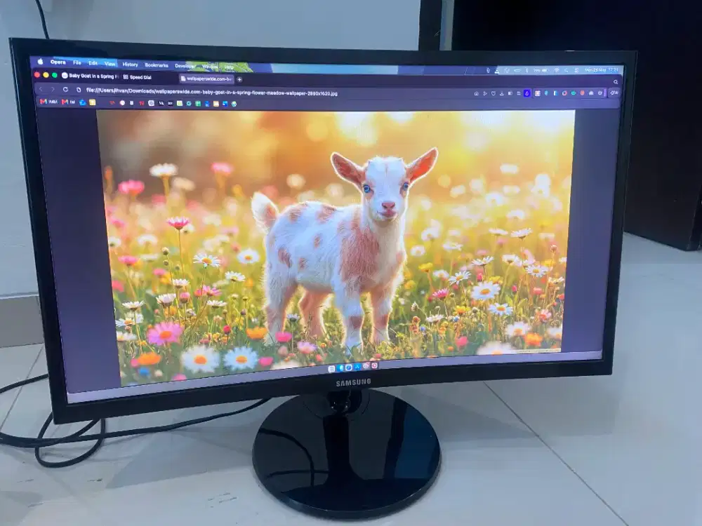 Monitor Samsung curved 24 inch