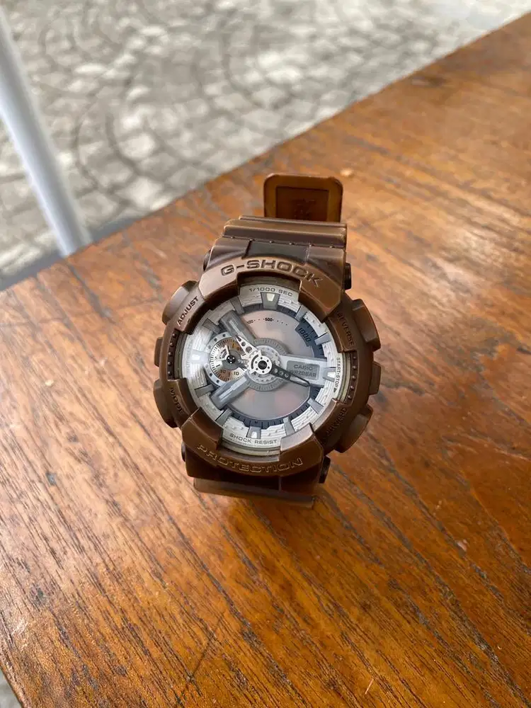 DIJUAL JAM TANGAN CASIO G-SHOCK GA-110C brown