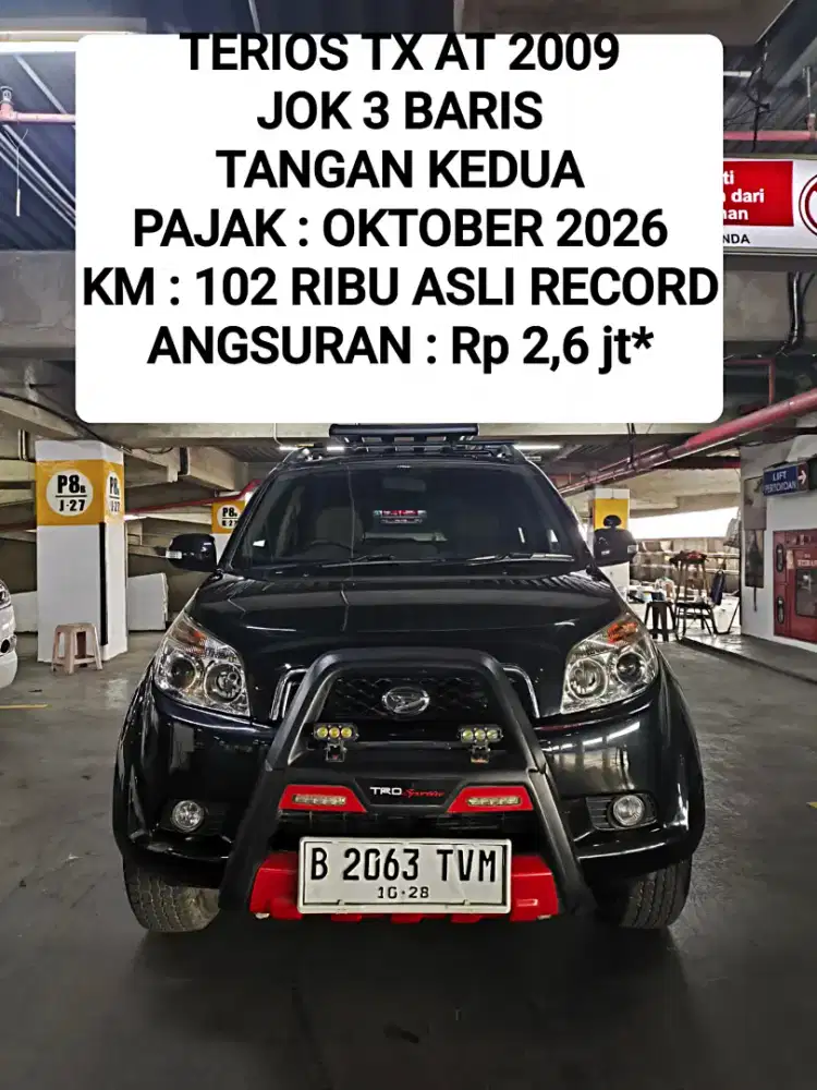 Daihatsu Terios TX AT 2009 Hitam