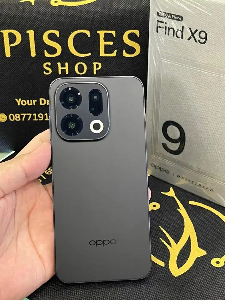 OPPO FIND X9 RAM 12/256 RESMI FULSET MULUS