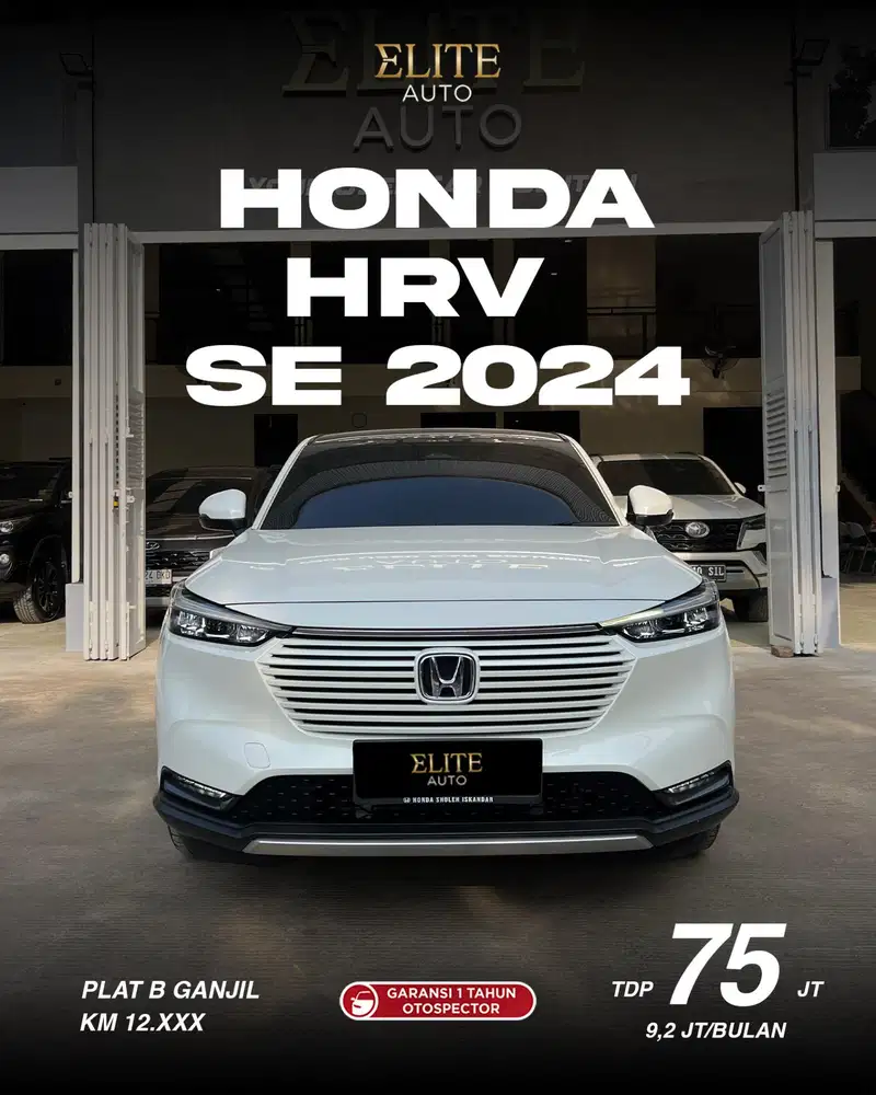 [LOW KM]Honda HR-V 2024 Bensin