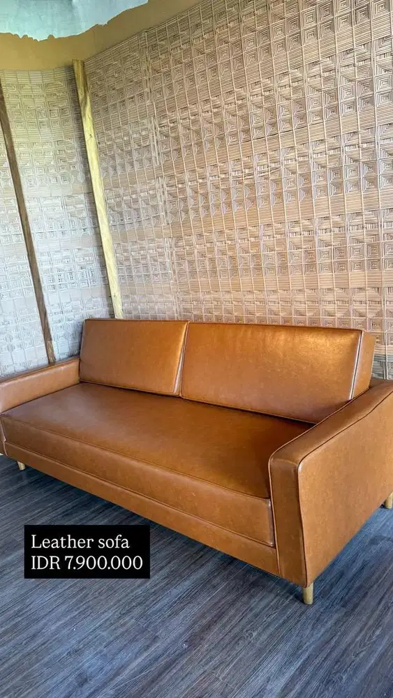 Sofa Kulit Panjang