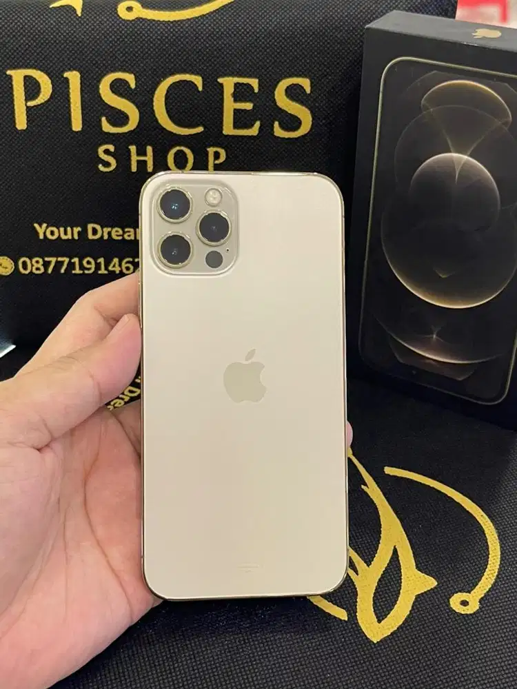 IPHONE 12 PRO 256 IBOX RESMI FULSET MULUSS BKN 13