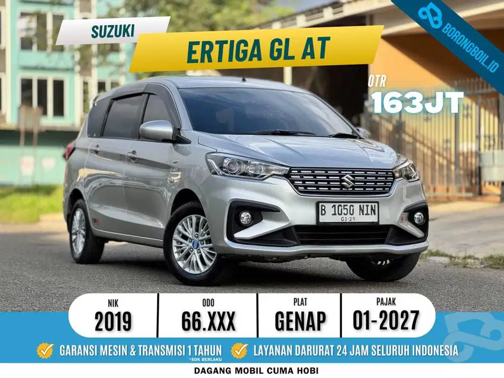 TERMURAH!!ERTIGA GL AT 2019 SIAP PAKAI