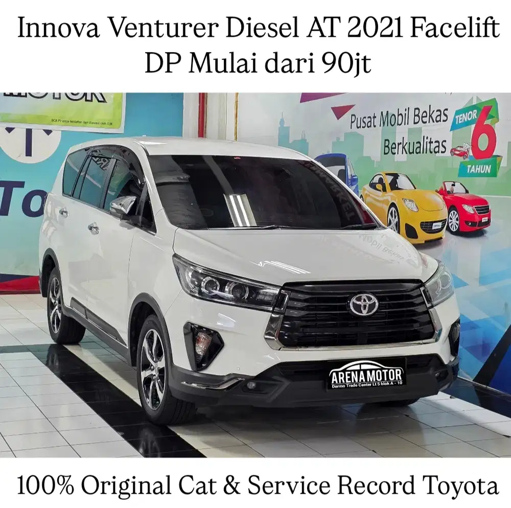 [KM 40rb] Innova Venturer 2021 Facelift # Toyota Reborn 2.4 AT Diesel