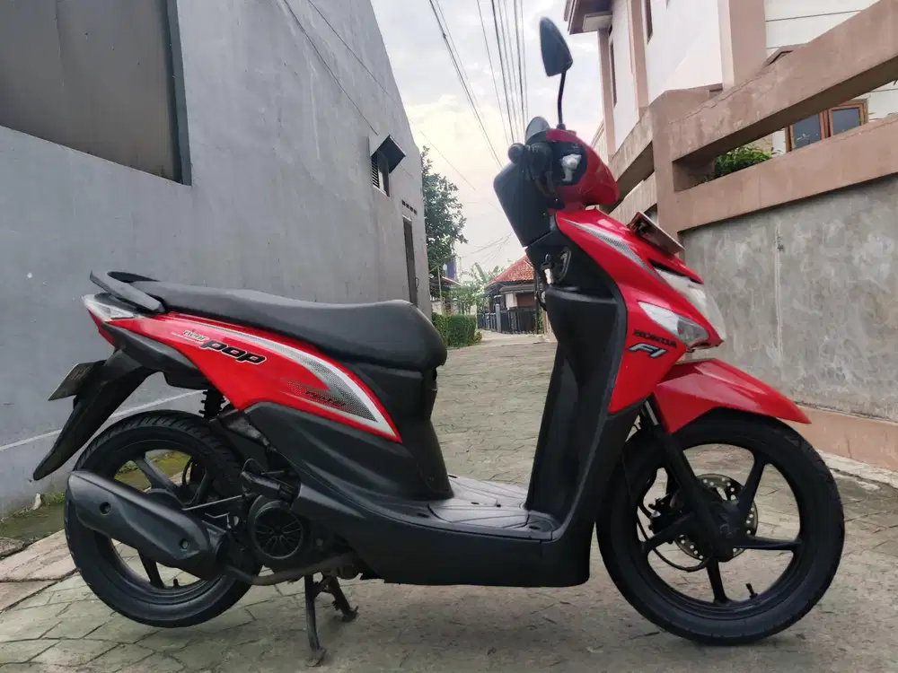 Honda beat pop fi esp 2015 stater halus mulus terawat