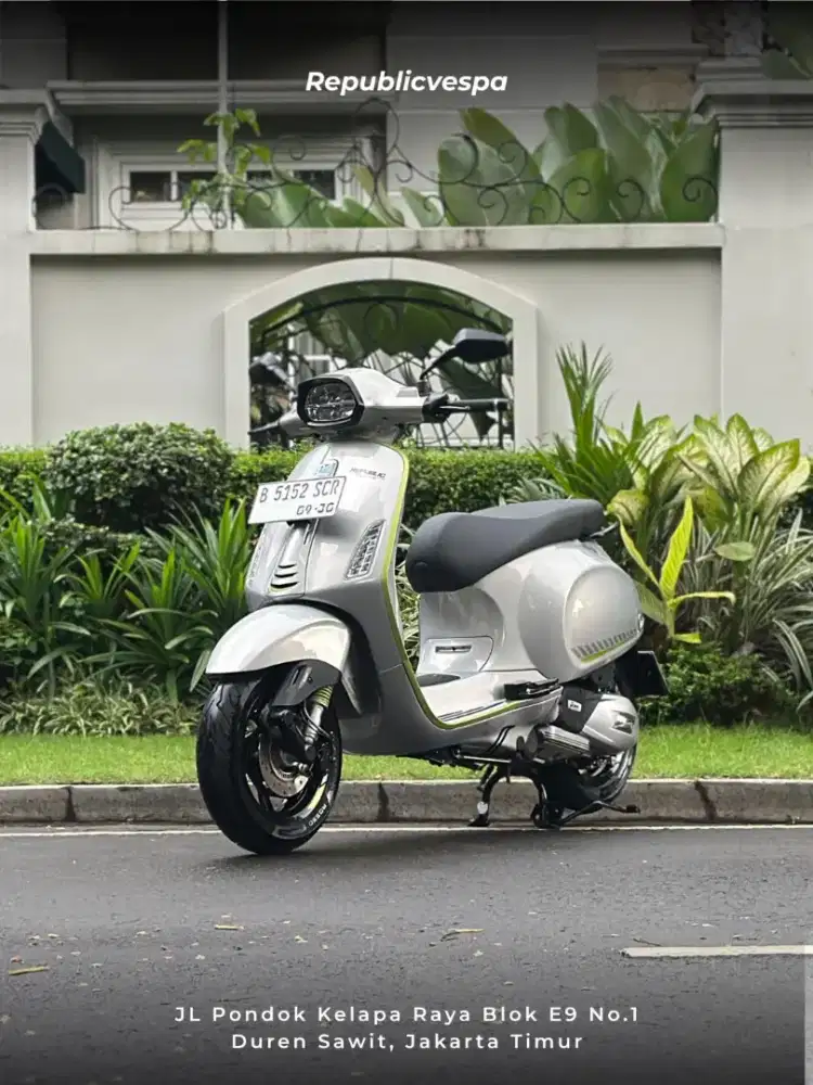 JUAL VESPA SPRINT TECH 150 IGET ABS TFT TAHUN 2025 PERFECT CONDITION