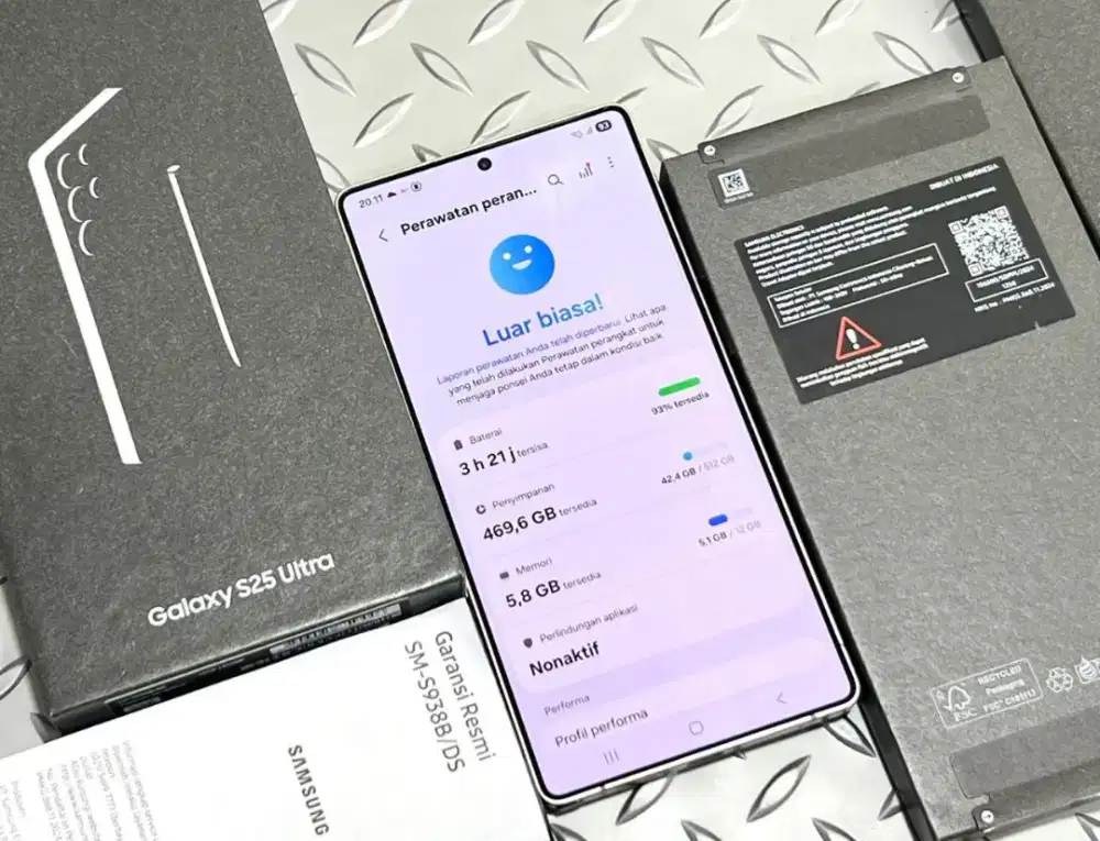 S25 ultra 512gb black resmi sein