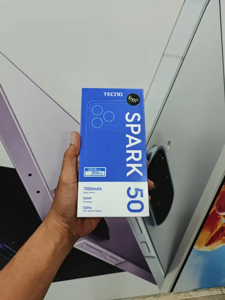 [ Fast respon WA ] Tecno Spark 50 6/128 Garansi resmi 13bln