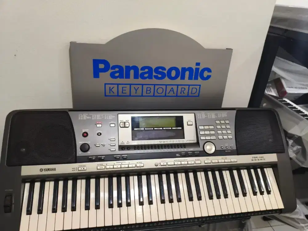 Keyboard Yamaha PSR 640 Second Mulus No Minus, Siap Pakai!