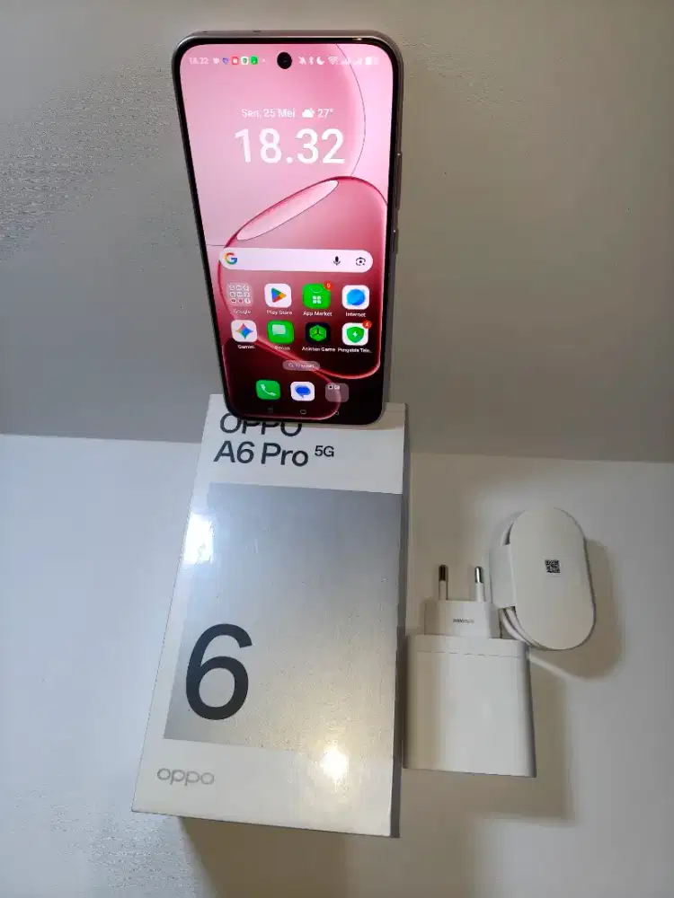 OPPO A6 PRO 5G WARNA PINK MUDA RAM 8GB/256GB