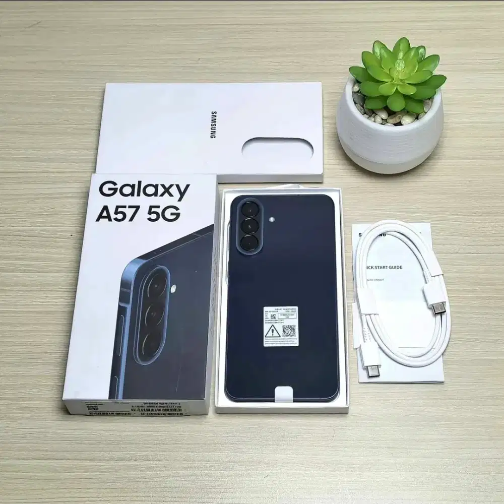 Di Jual Samsung A57 8/256GB 5G Fullset ori Sein baru pakai 1 bulan