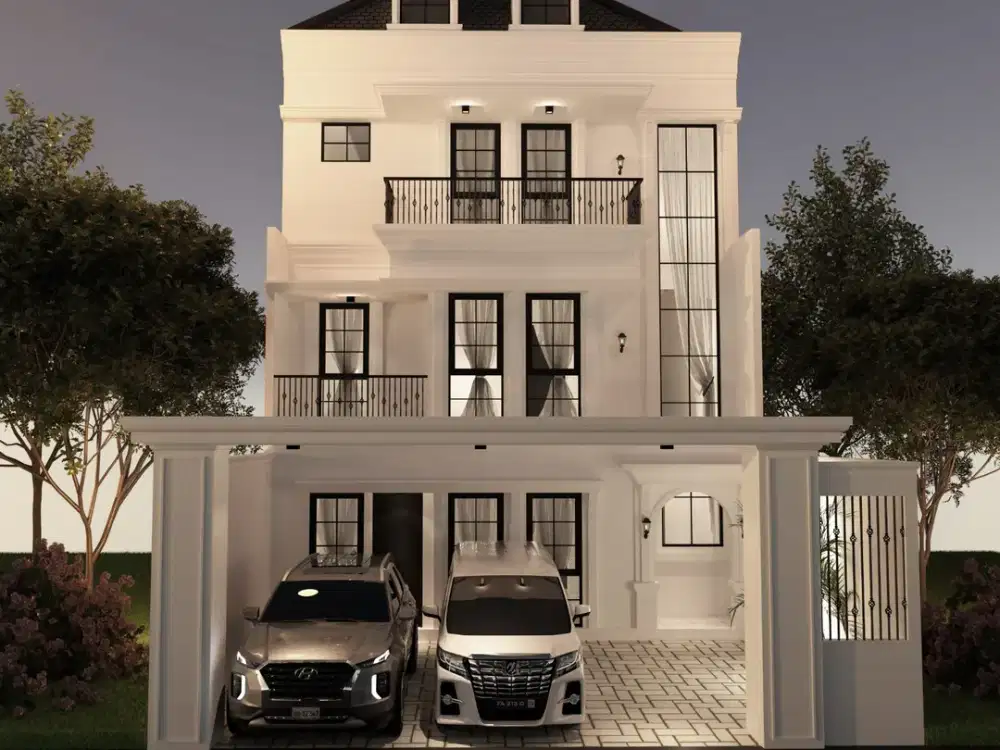 Brand new house on progress at Tebet