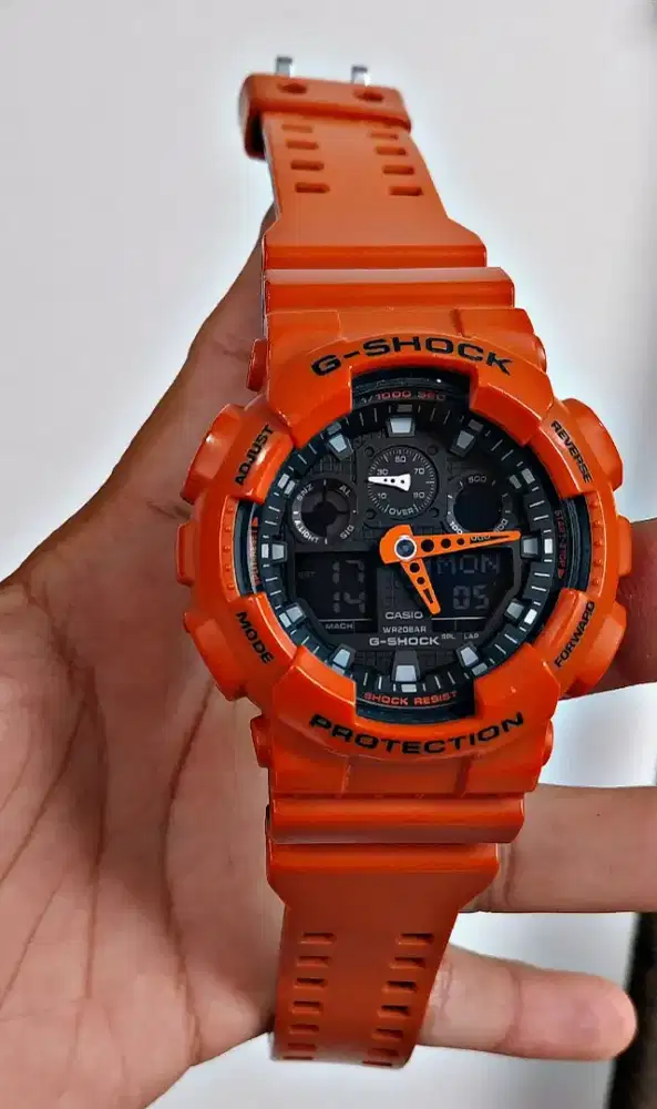 Casio Gshock Ga100L Resque Ori G shock