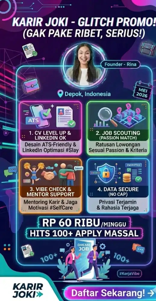 Joki lamaran kerja murah