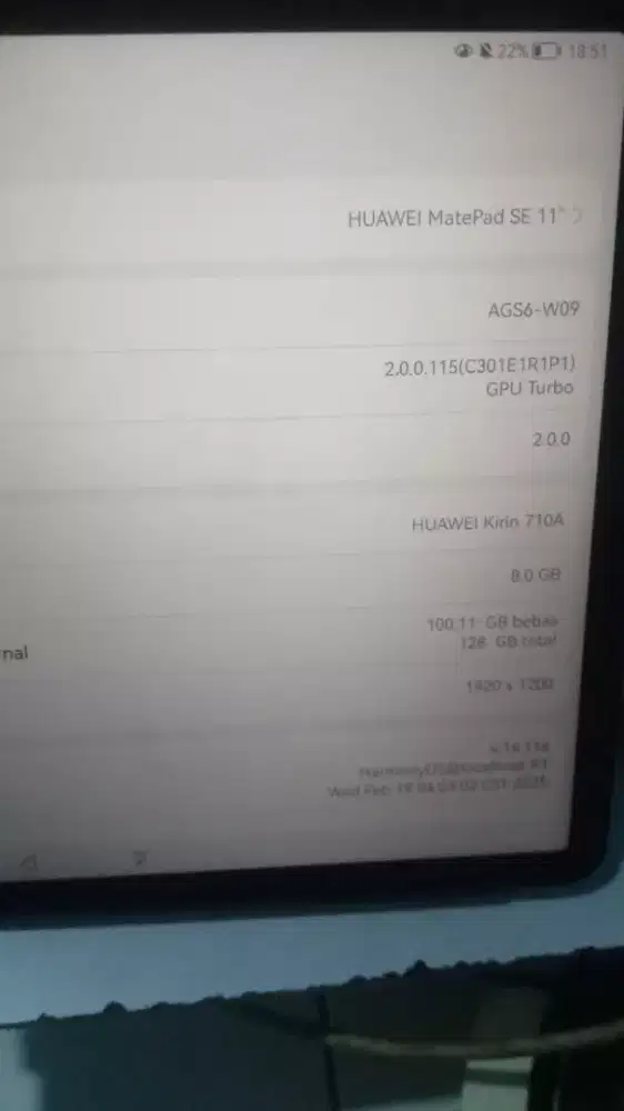 Huawei matepad SE 11