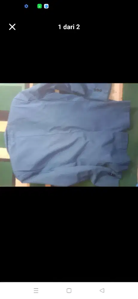 Jazz cool pria abu dan biru uku S