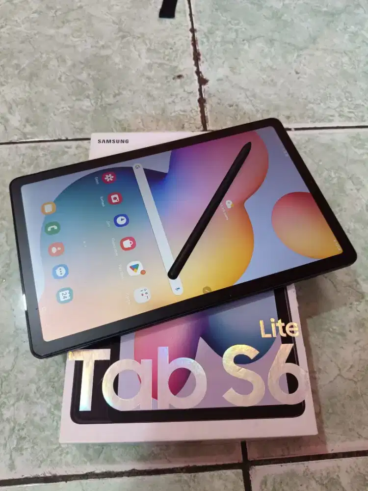 Samsung Tablet S6 lite Bisa Kartu