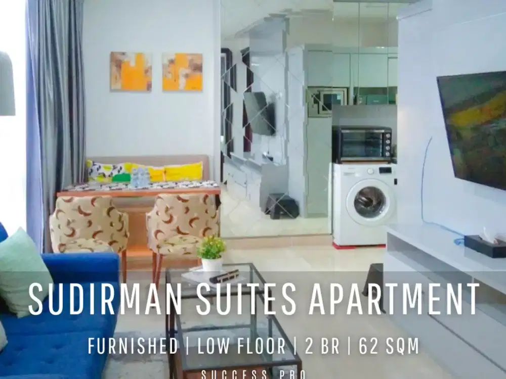 For Sell & Rent! Sudirman Suites 2BR Furnished Bendhil View Move-in Ready