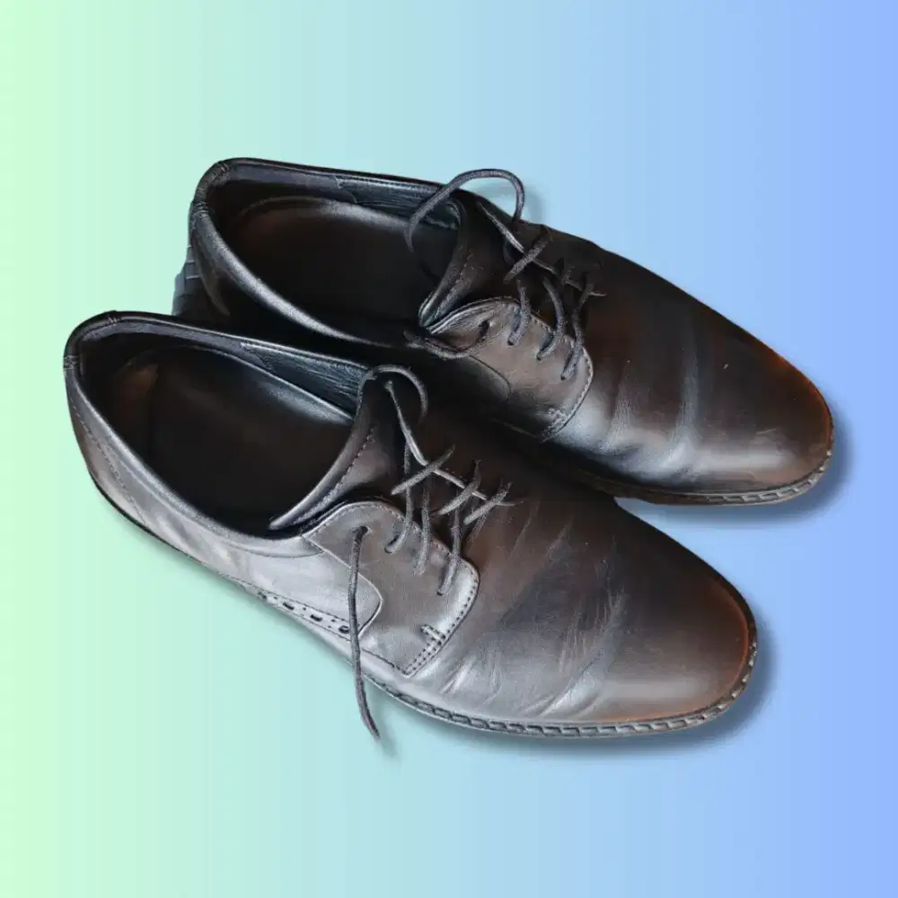 Sepatu fullblack ECCO