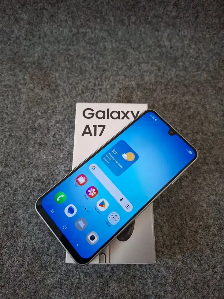 Samsung galaxy A17 8/128 fullset mahar 3,2 nego tipis