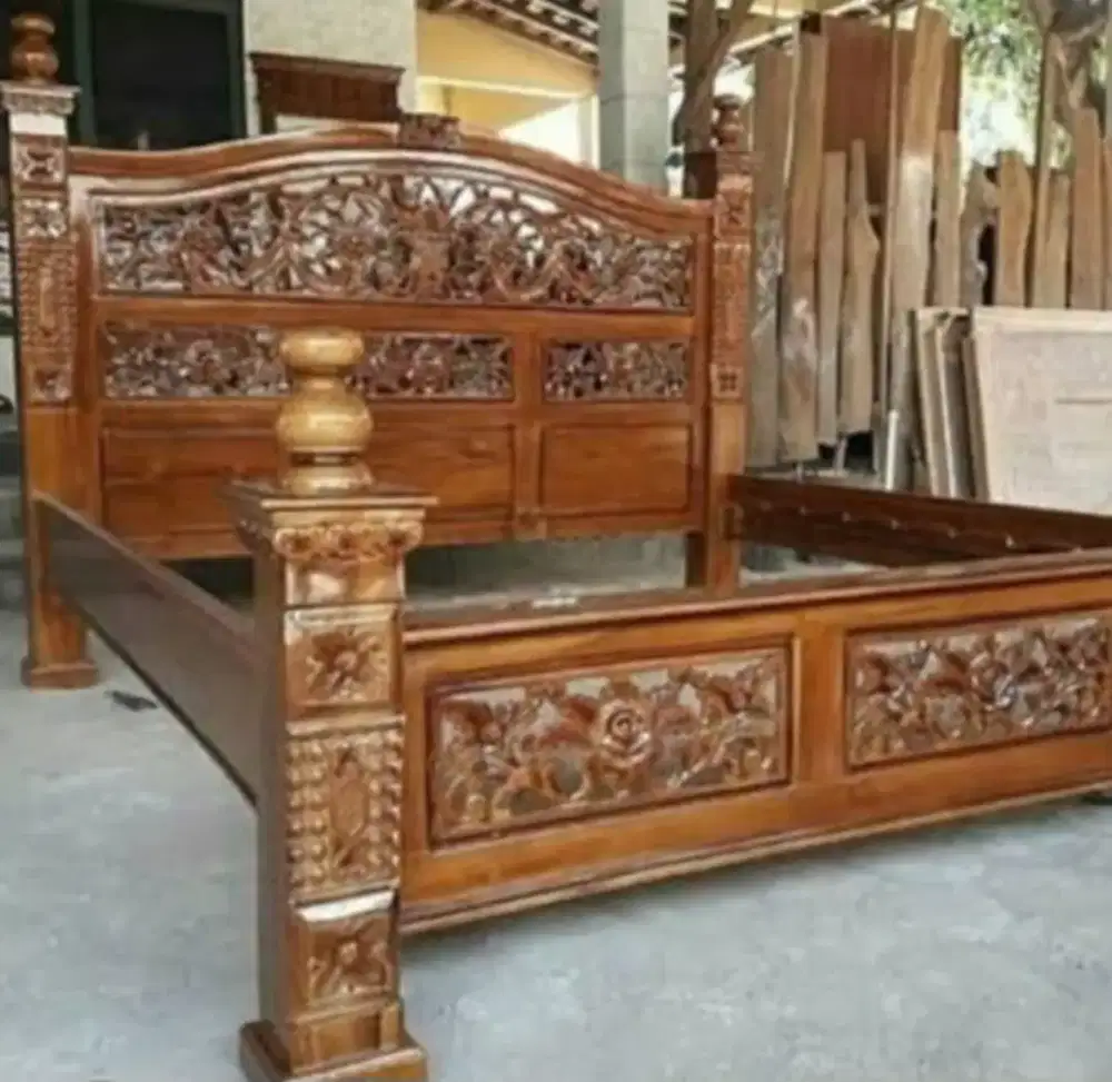 Ranjang jati asli