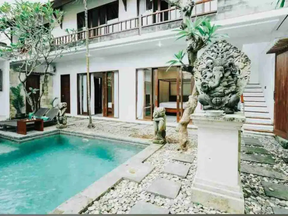jual villa penginapan 8 kamar di jl.Bumi Ayu Sanur Bali