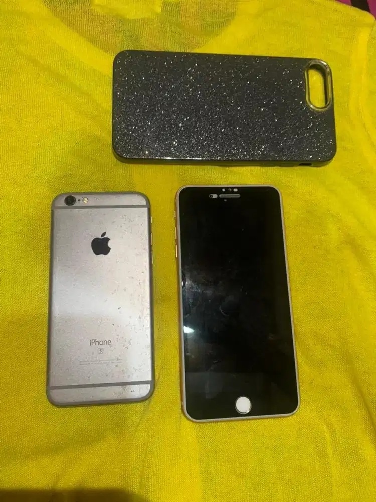 HP Iphone 8plus Rose Gold 64 gb dan Iphone 6 Grey 64gb