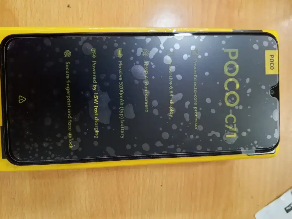 poco c71 second 4+4/128gb