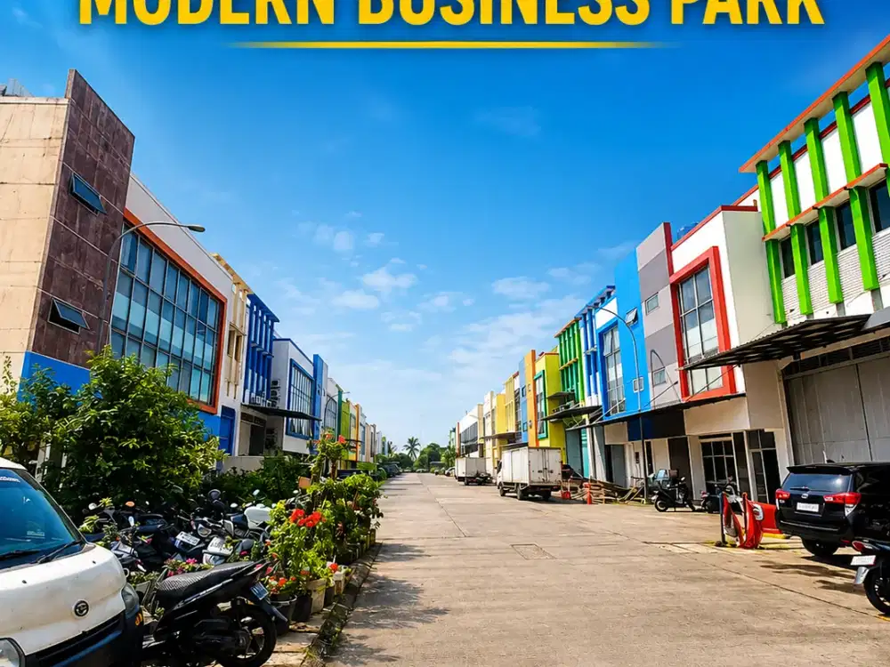GUDANG & KANTOR MODERN BUSINESS PARK TANGERANG – STRATEGIS, SIAP PAKAI, HARGA GOOD DEAL!