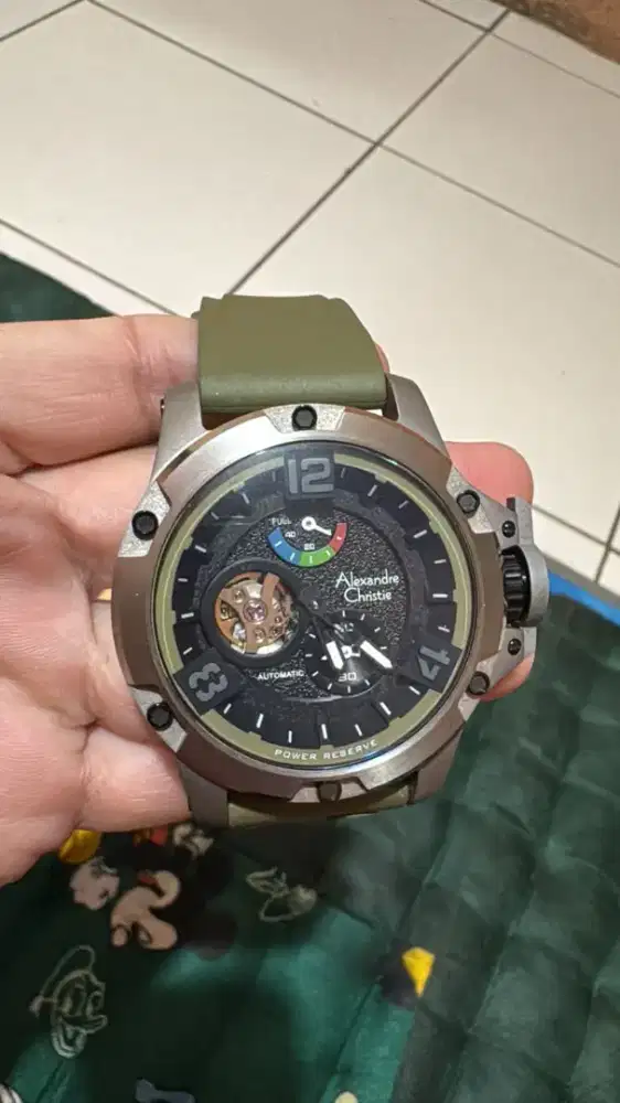 Jam Tangan Pria Alexandre Christie AC6295 AC 6295 AUTOMATIC MOVEMENT