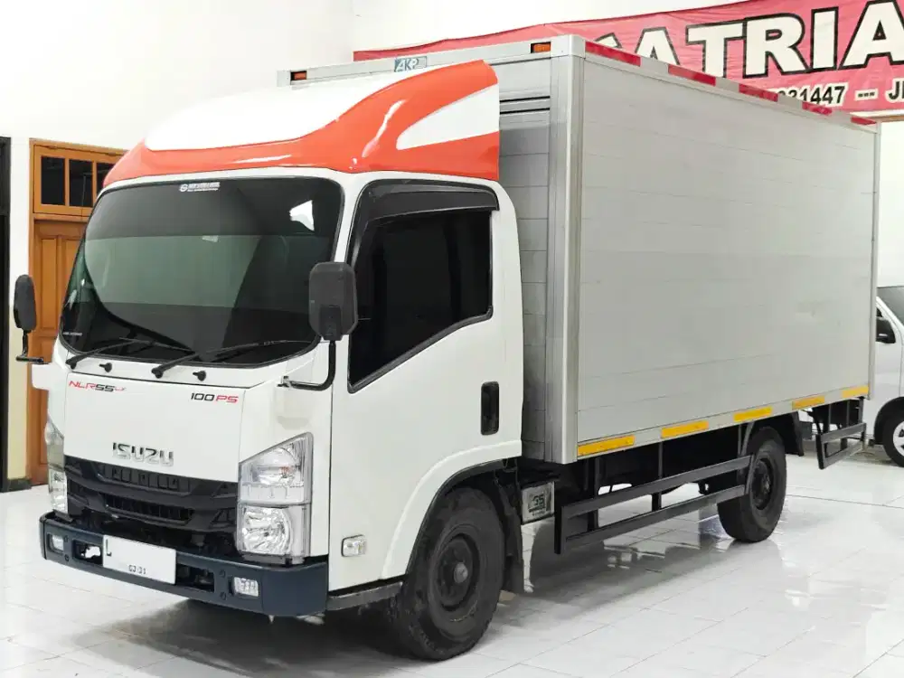 OriCat Isuzu ELF Giga 2021 NLR 55 Long Full Box Diesel Euro2 Truk CDE