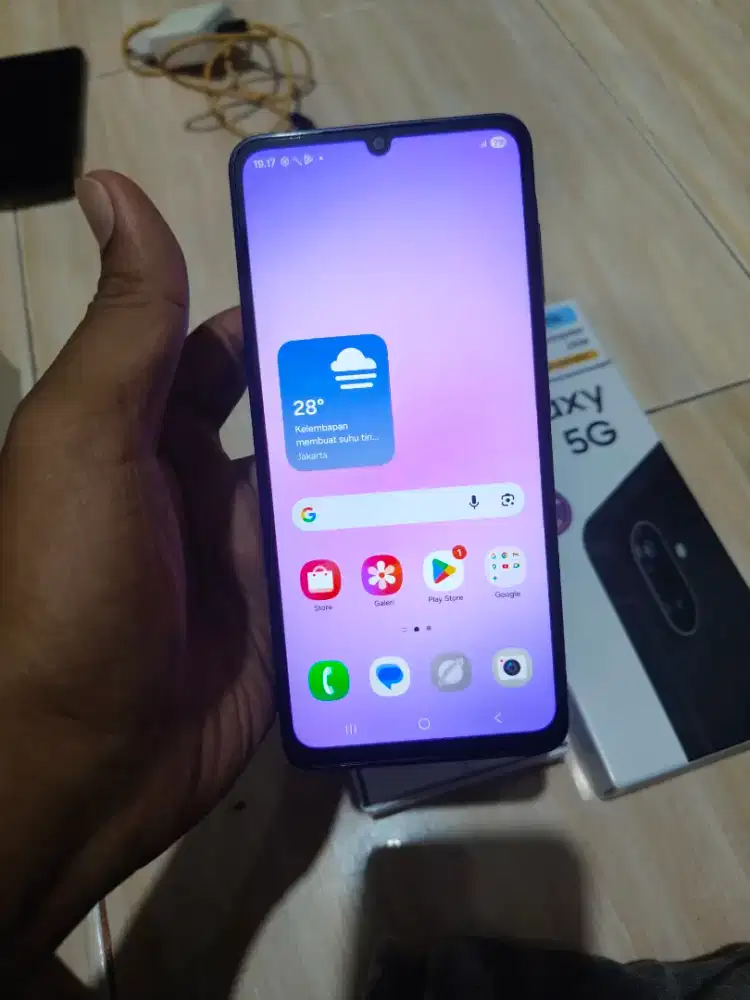 samsung a07 5g 128gb black fulset