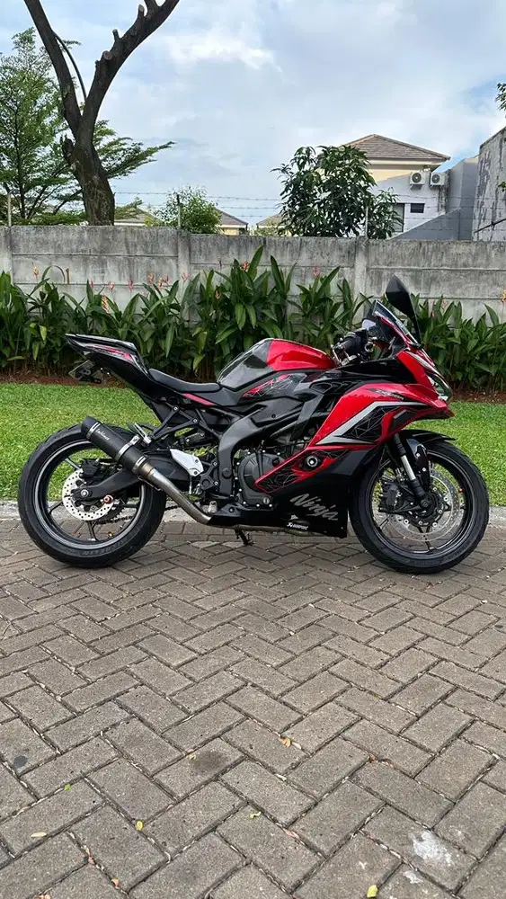 ZX25R ABS QS 2023 speedo TFT persimmon red ( warna langka ) ZX NINJA
