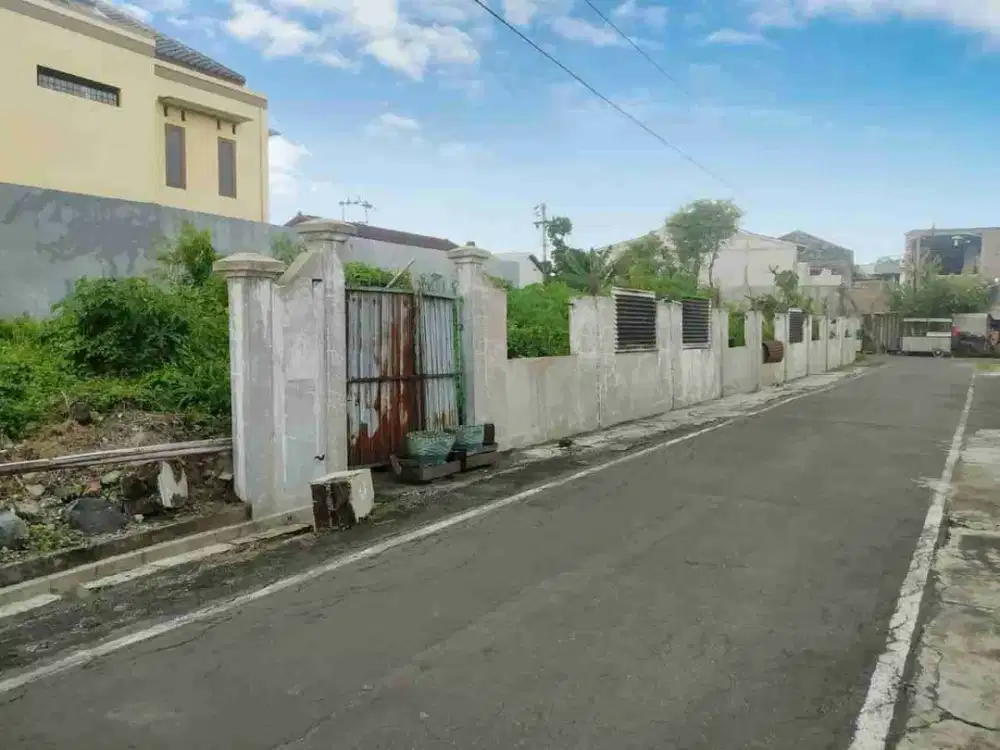 tanah strategis siap bangun lingkungan nyaman Banjarsari Solo
