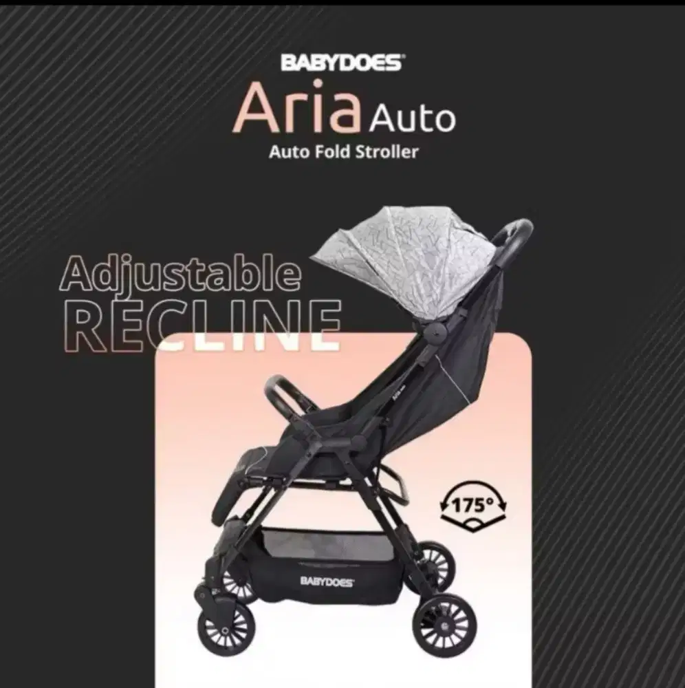 Stroller Aria auto baby Does