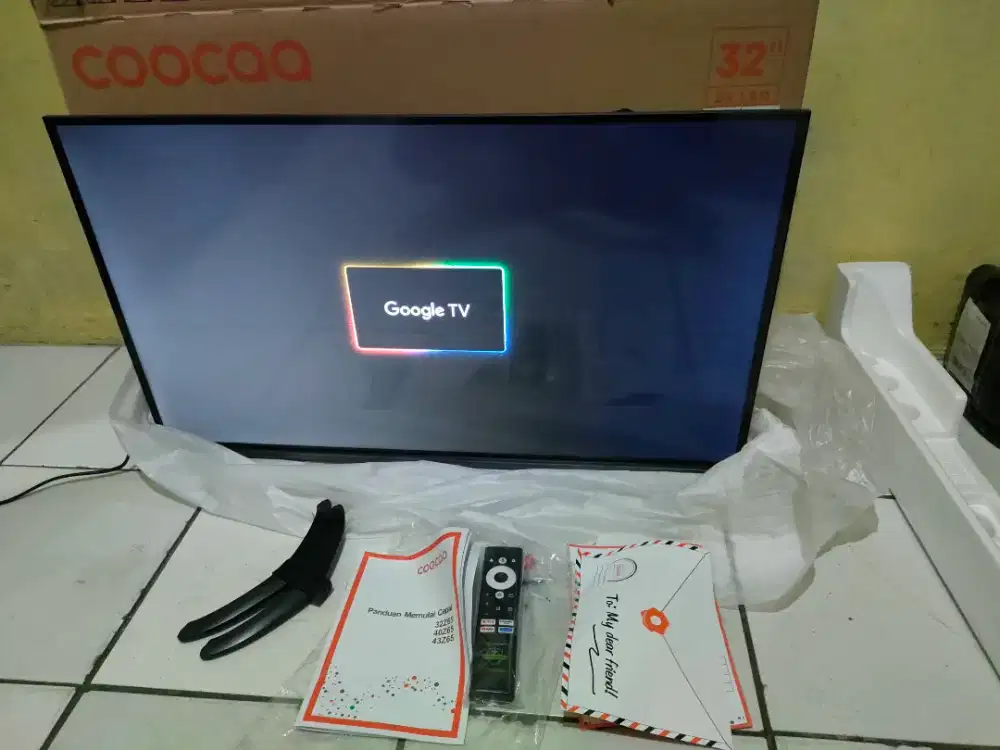 Tv led coocaa 32inc Goigle tv