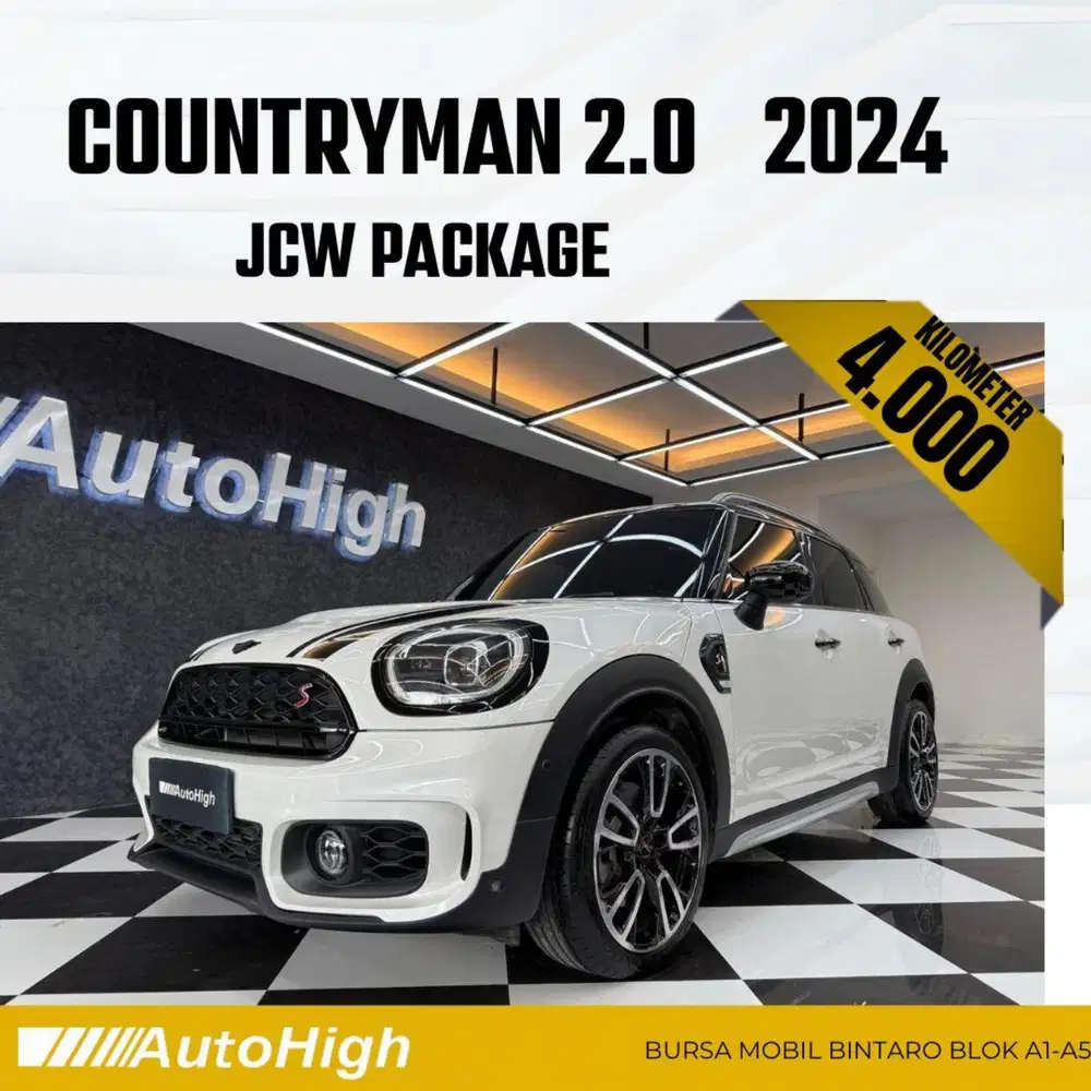 DP10% [Km4.000] Mini Cooper Countryman 2.0 S 2024 Reg 2023 #AUTOHIGH