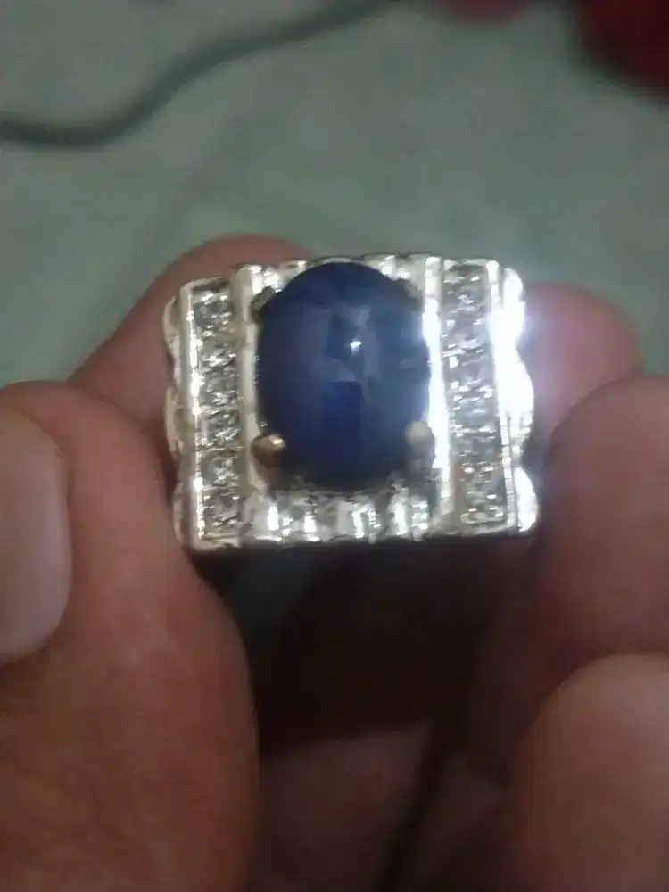 Di jual batu blue star sapphire ceylon